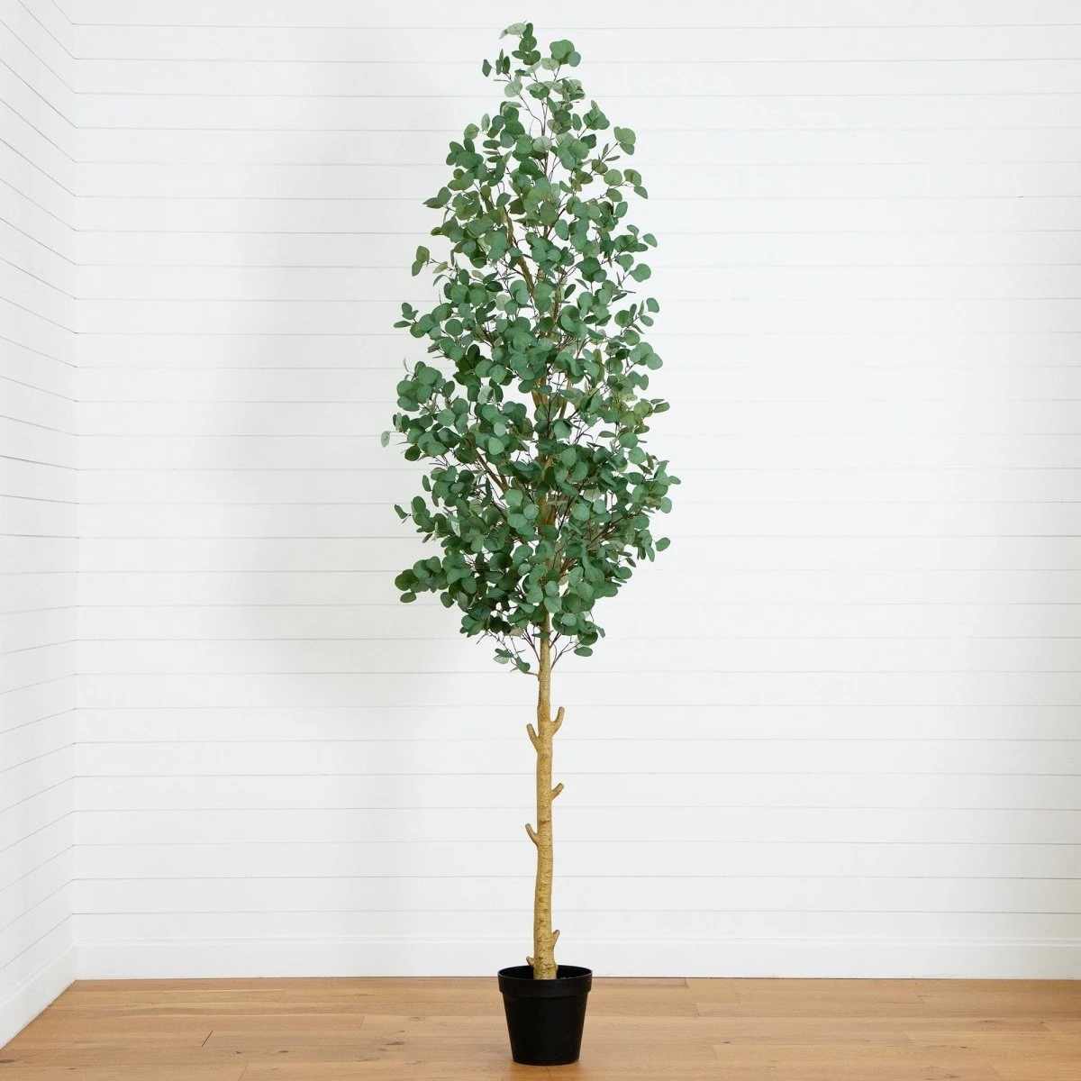 10-ft Artificial Eucalyptus Tree – Elegant Faux Decor