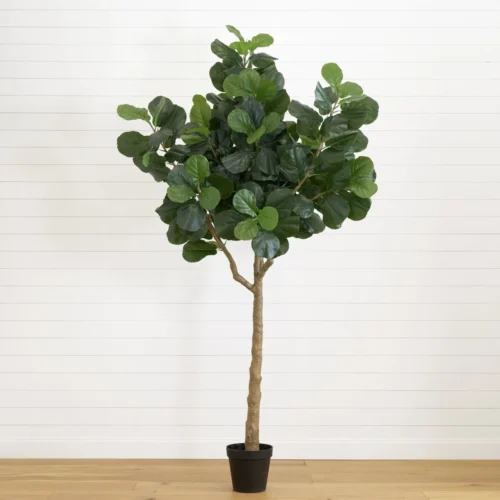 10-ft Artificial Fiddle Leaf Fig Tree