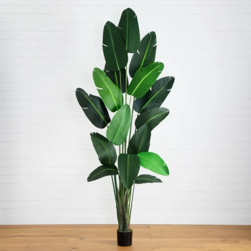 10-ft Artificial Travelers Palm Tree – Grand Tropical Statement