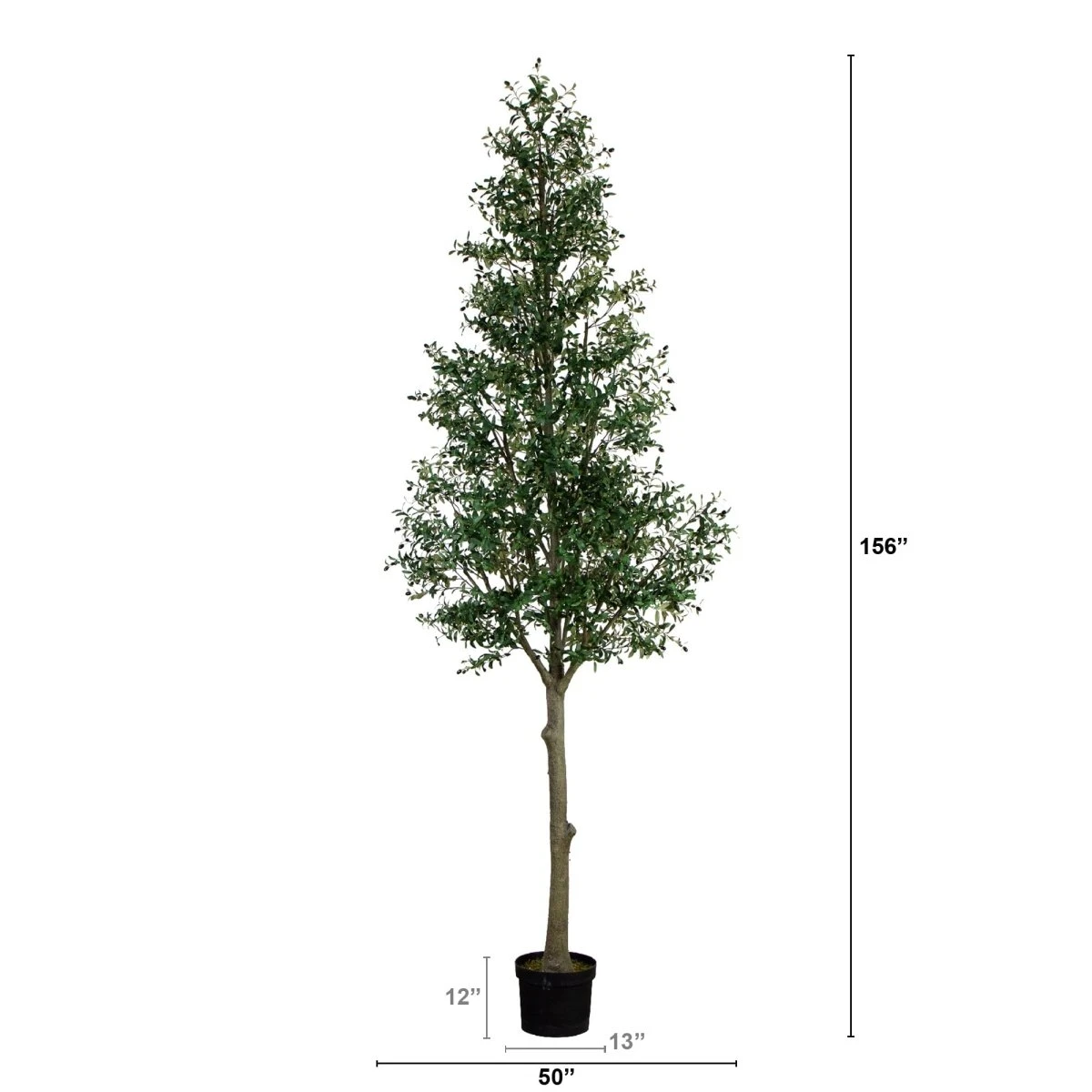 13-ft Giant Artificial Olive Tree - Image 6