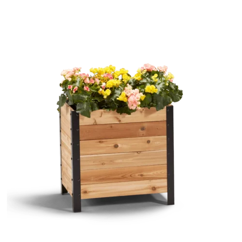 18" X 24" Cedar Planter Box – 24" Tall | Raised Garden Bed