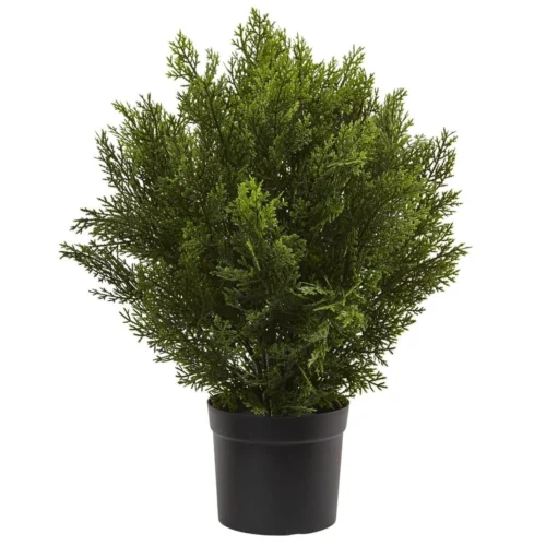 2-ft Artificial Cedar Bush (Indoor/Outdoor)