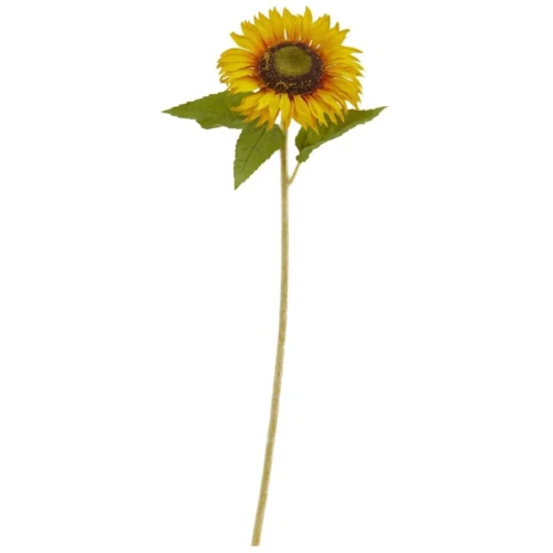 24-in Sunflower Artificial Flower Set (12 Stems) | Lifelike Decor