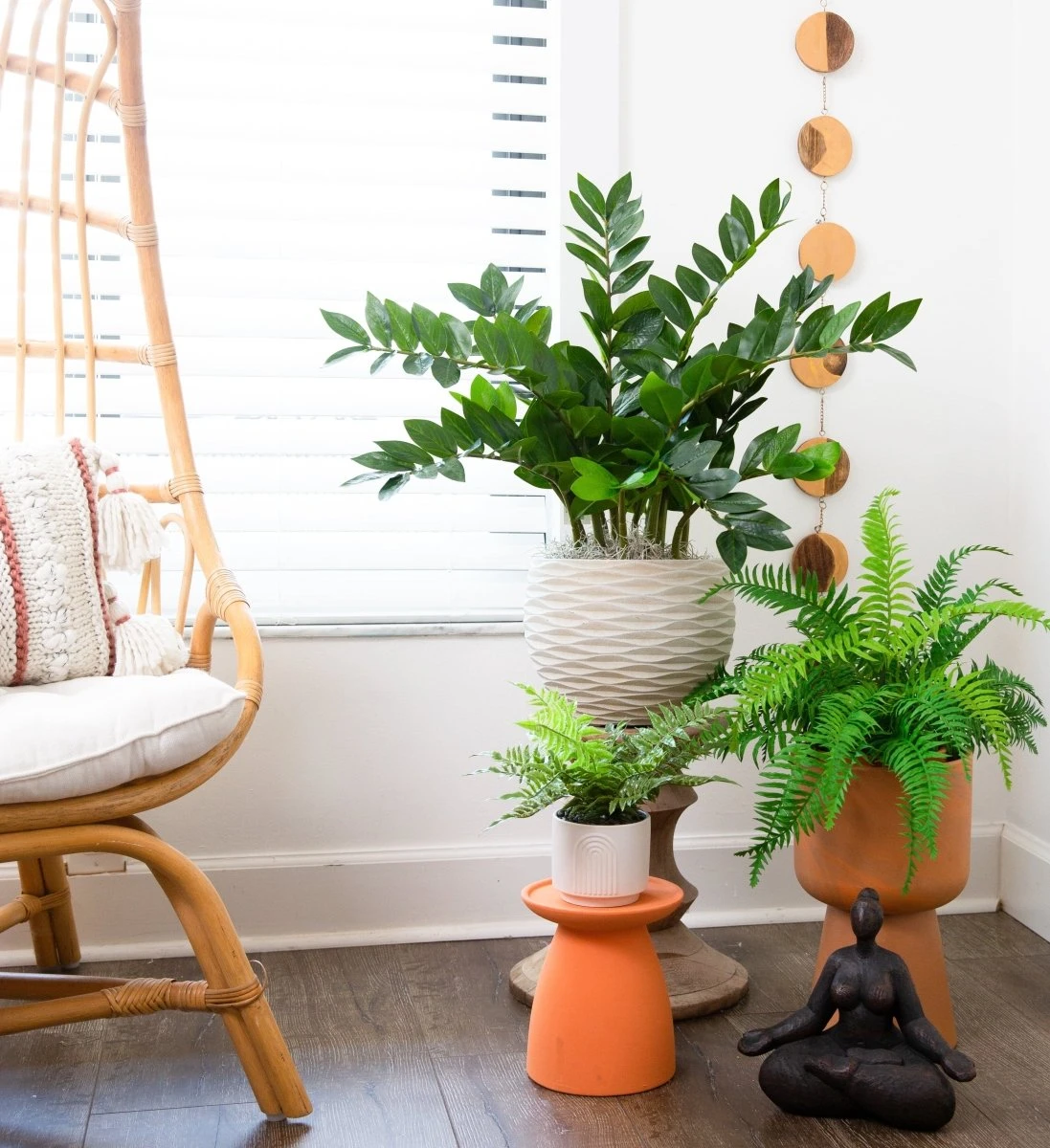 28-in Artificial ZZ Plant | Faux Zamioculcas For Effortless Indoor Greenery - Image 4