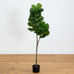4.5-ftFiddle Leaf Fig Artificial Tree