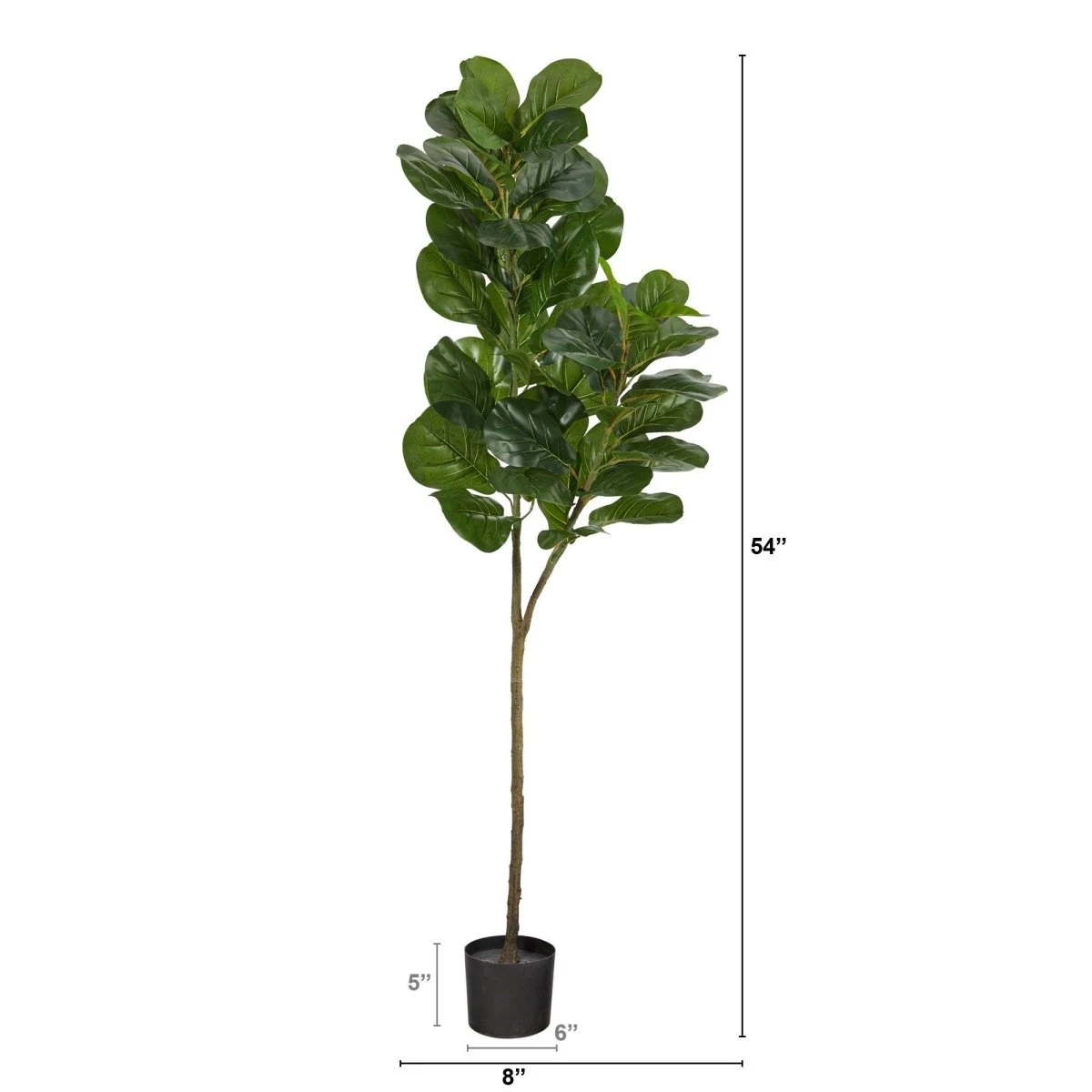 4.5-ftFiddle Leaf Fig Artificial Tree - Image 5