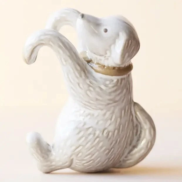 Ceramic Dog Planter Hanger - Image 2