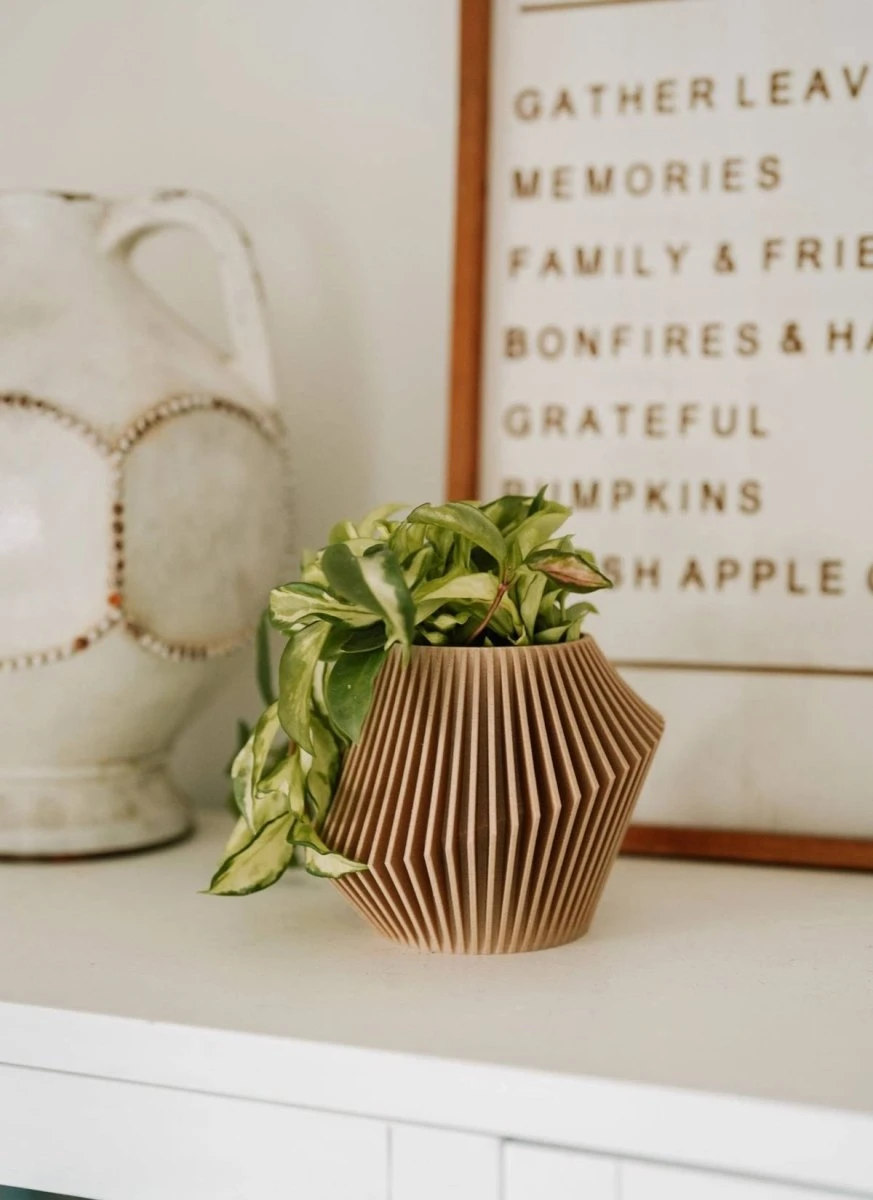 Disc Indoor Modern Style Planter - Various Sizes And Colors - Image 9