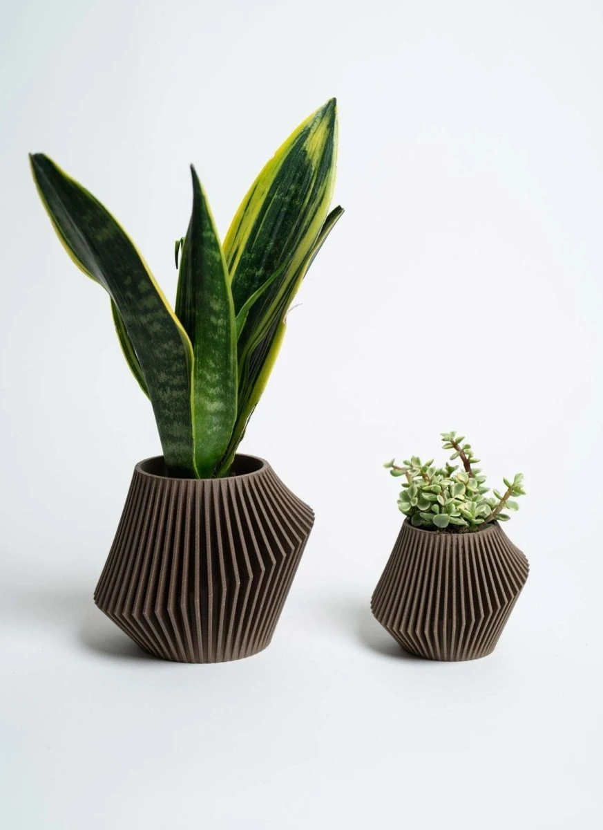 Disc Indoor Modern Style Planter - Various Sizes And Colors - Image 8