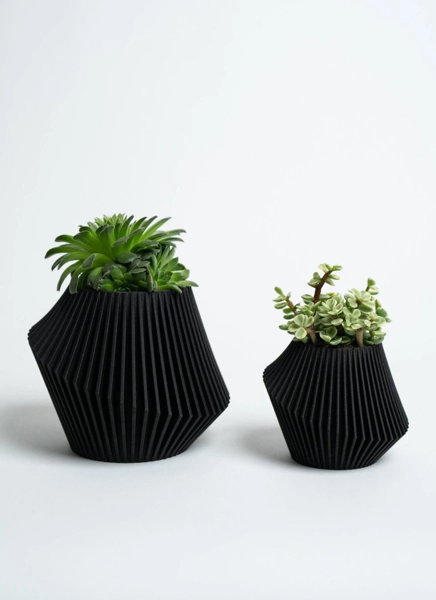 Disc Indoor Modern Style Planter - Various Sizes And Colors - Image 7
