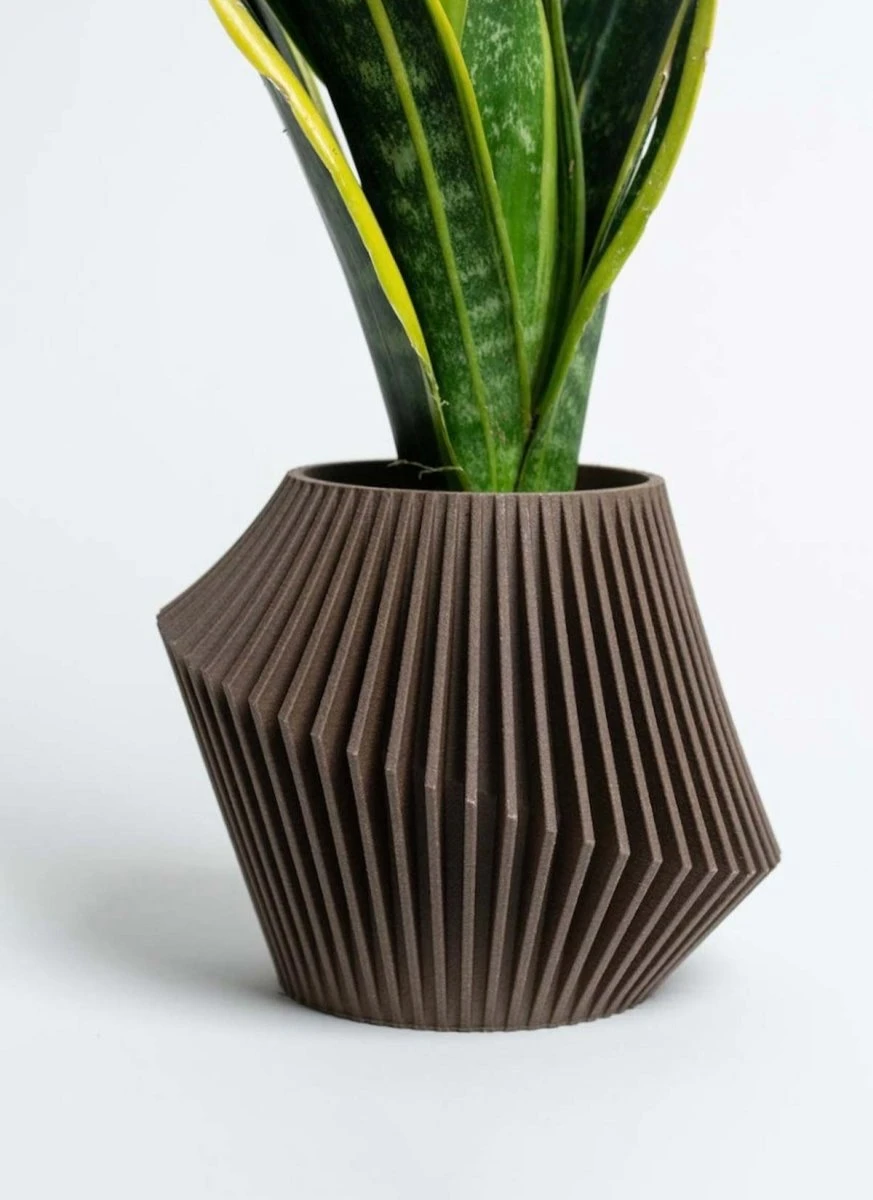 Disc Indoor Modern Style Planter - Various Sizes And Colors - Image 3