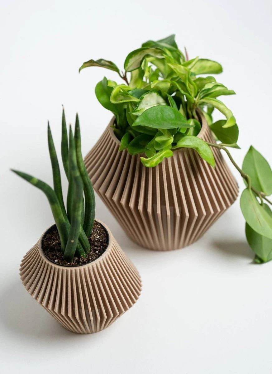 Disc Indoor Modern Style Planter - Various Sizes And Colors - Image 6
