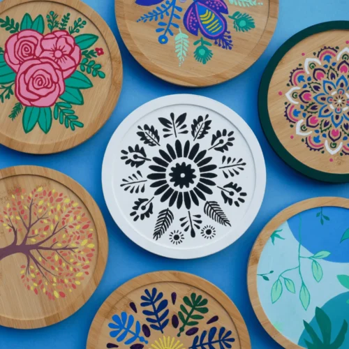 DIY Bamboo Lazy Susan Kit For Custom Home Decor