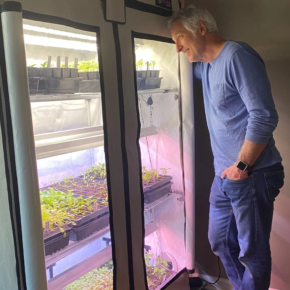 Flowers & Fruits 3-Tier Walden White LED Grow Tent Kit - Image 7