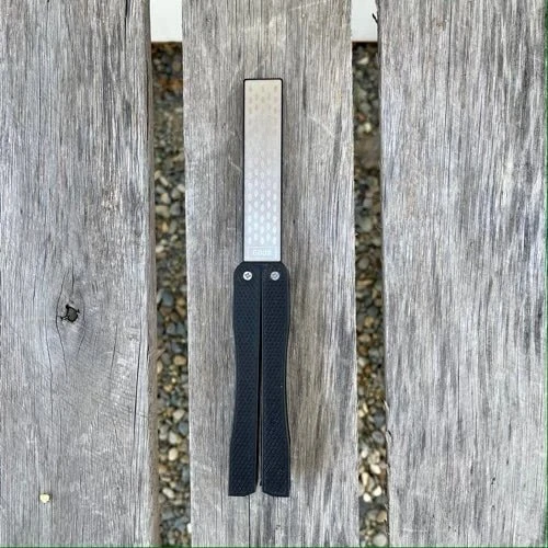 Garden Tool Sharpener - Diamond + Carbon Steel Hone Paddle - Image 4