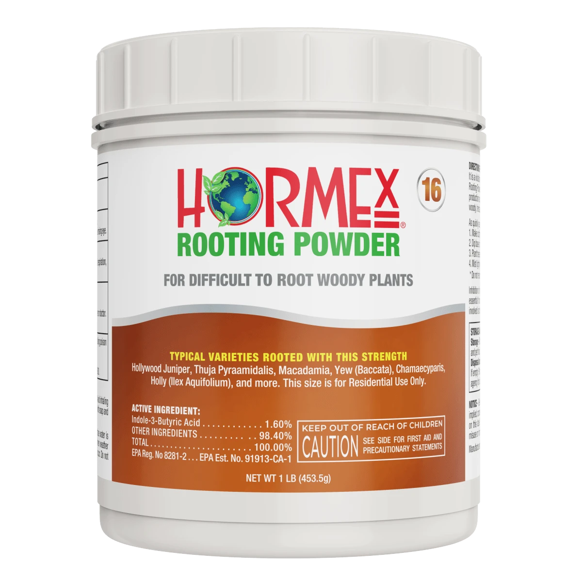 Hormex Rooting Powder #16 β 1.60% IBA Professional-Grade Cloning Hormone For Difficult Hardwood Cuttings - Image 3