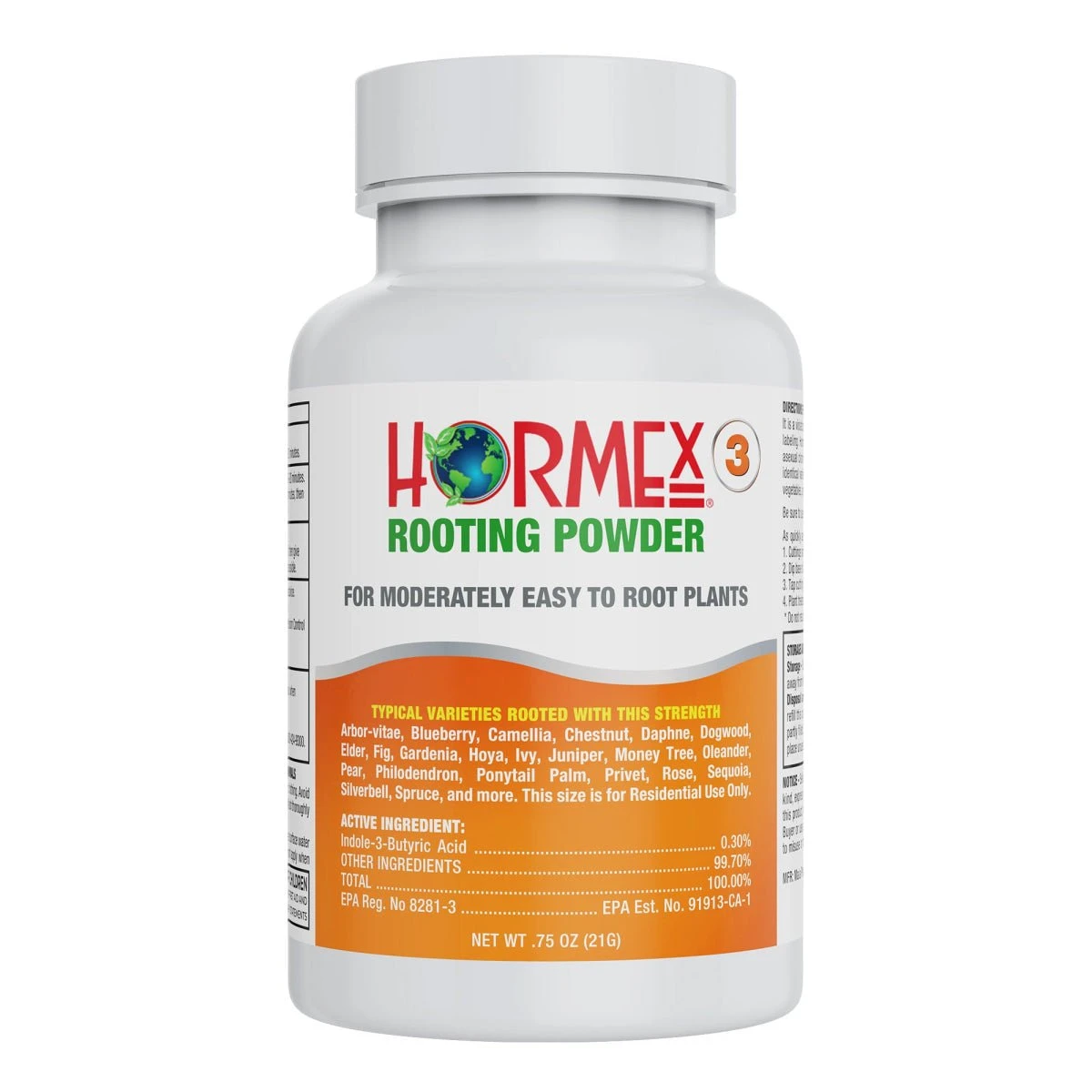 Hormex Rooting Powder #3 – 0.30% IBA Cloning Hormone For Home & Garden Cuttings - Image 2