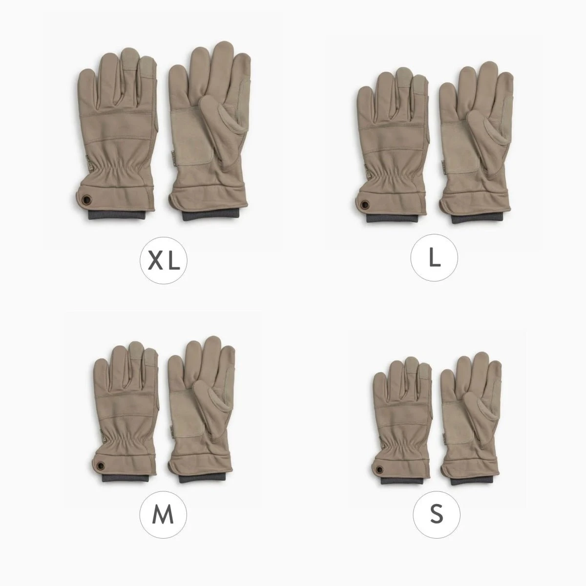 Barebones Kunar Glove: Premium All-Purpose Work Glove: Natural/Yellow - Image 6