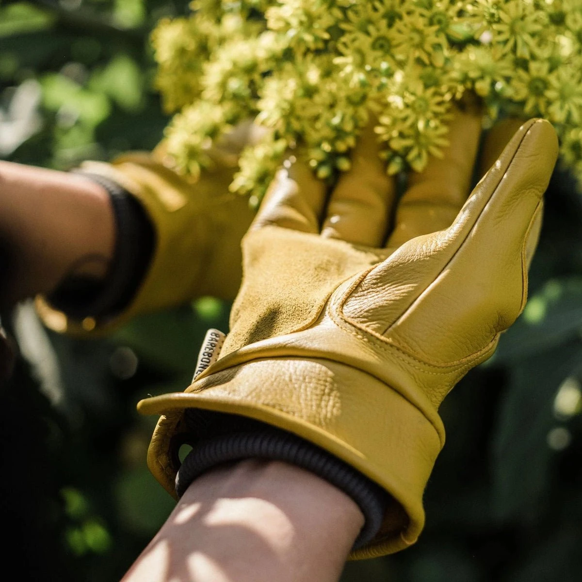 Barebones Kunar Glove: Premium All-Purpose Work Glove: Natural/Yellow - Image 9