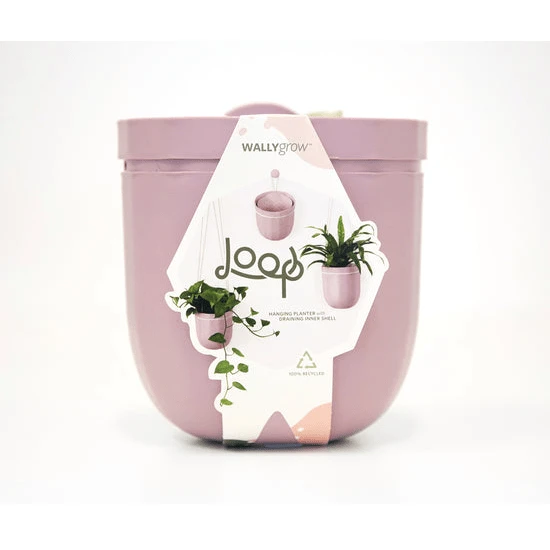 Loop Hanging Planter – Lavender (Self-Watering, Leak-Proof Design) - Image 2