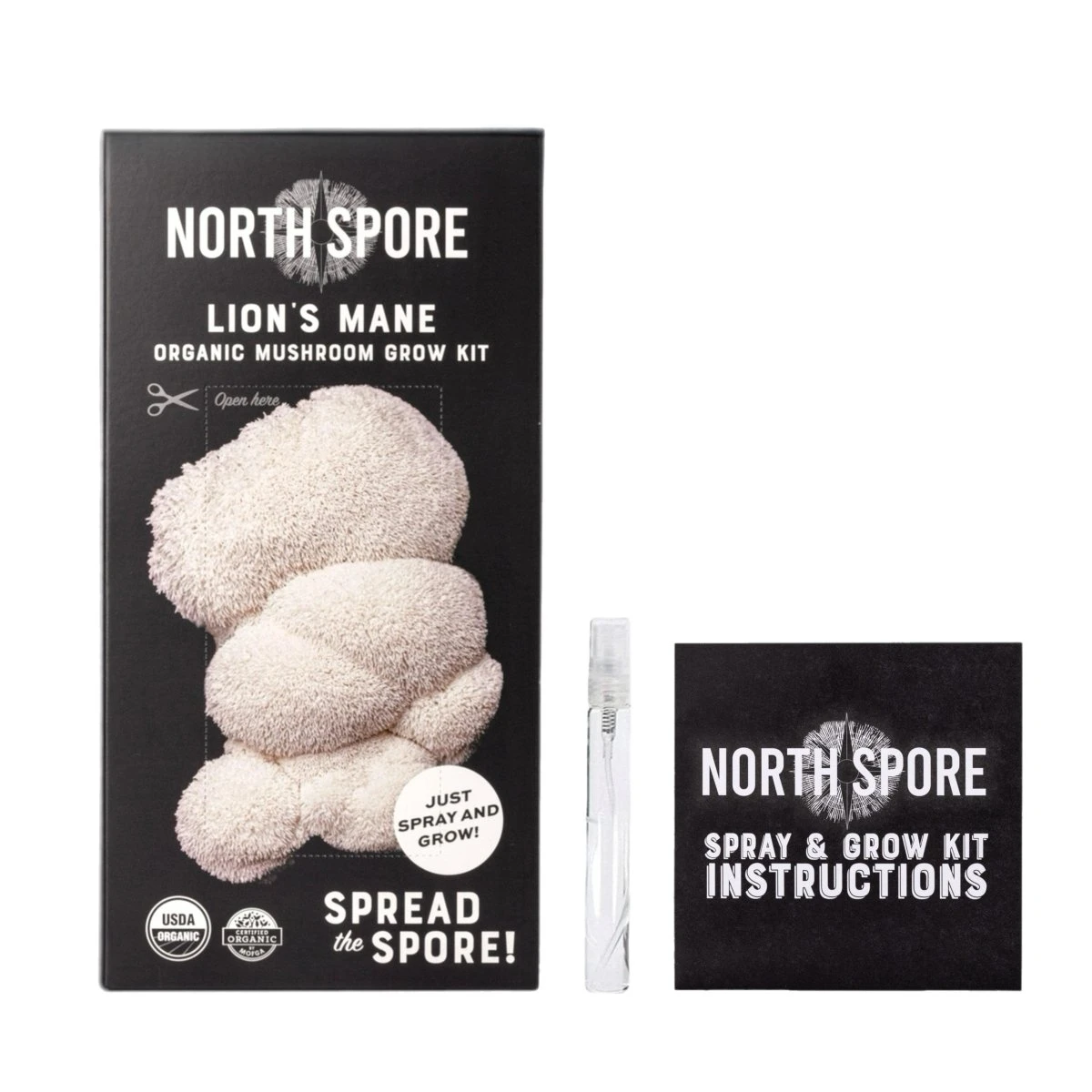 Organic Lion's Mane ‘Spray & Grow’ Mushroom Growing Kit - Image 6