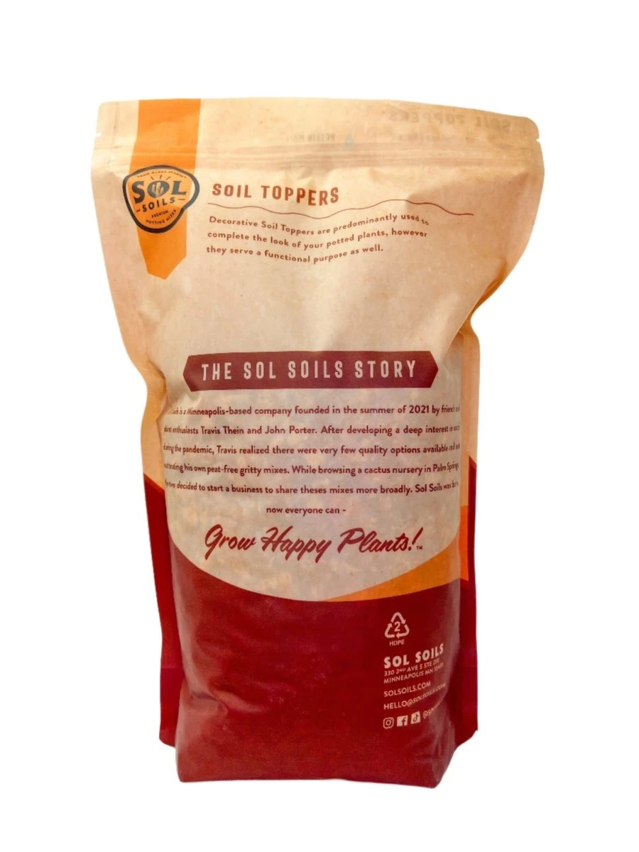 Original Sol Soil Topper – Decorative & Functional Rock Blend For Plants - Image 4