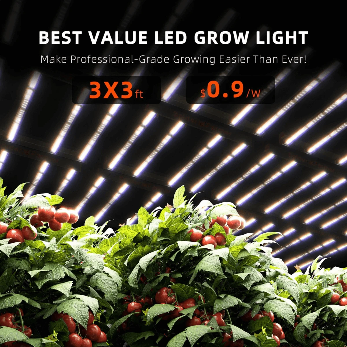 Spider Farmer G3000 300W Dimmable Full Spectrum LED Grow Light | High-Yield Solution - Image 3