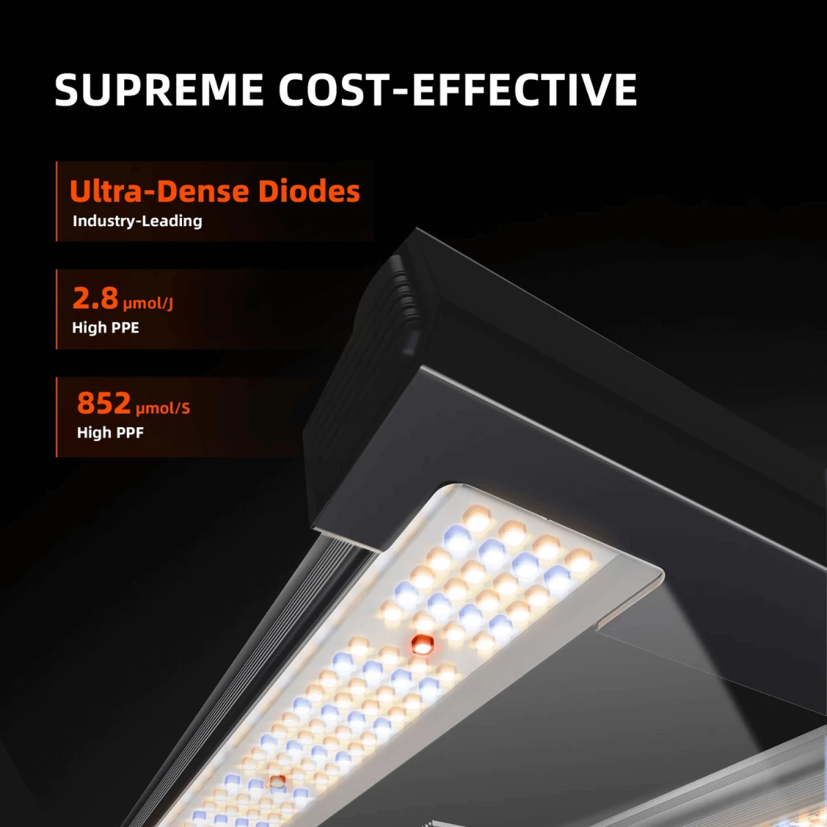 Spider Farmer G3000 Grow Light + 3' X 3' Grow Tent + Fan Combo - Image 3