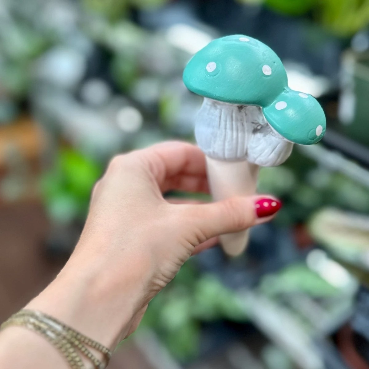 Terra Cotta Mushroom Self-Watering Spikes - Image 5