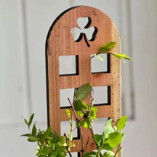 Unique Shamrock Trellis | Made In USA With US Cedar/Redwood