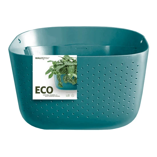WallyGrow Eco Wall Planter – Teal Vertical Garden Planter For Indoor Walls - Image 2