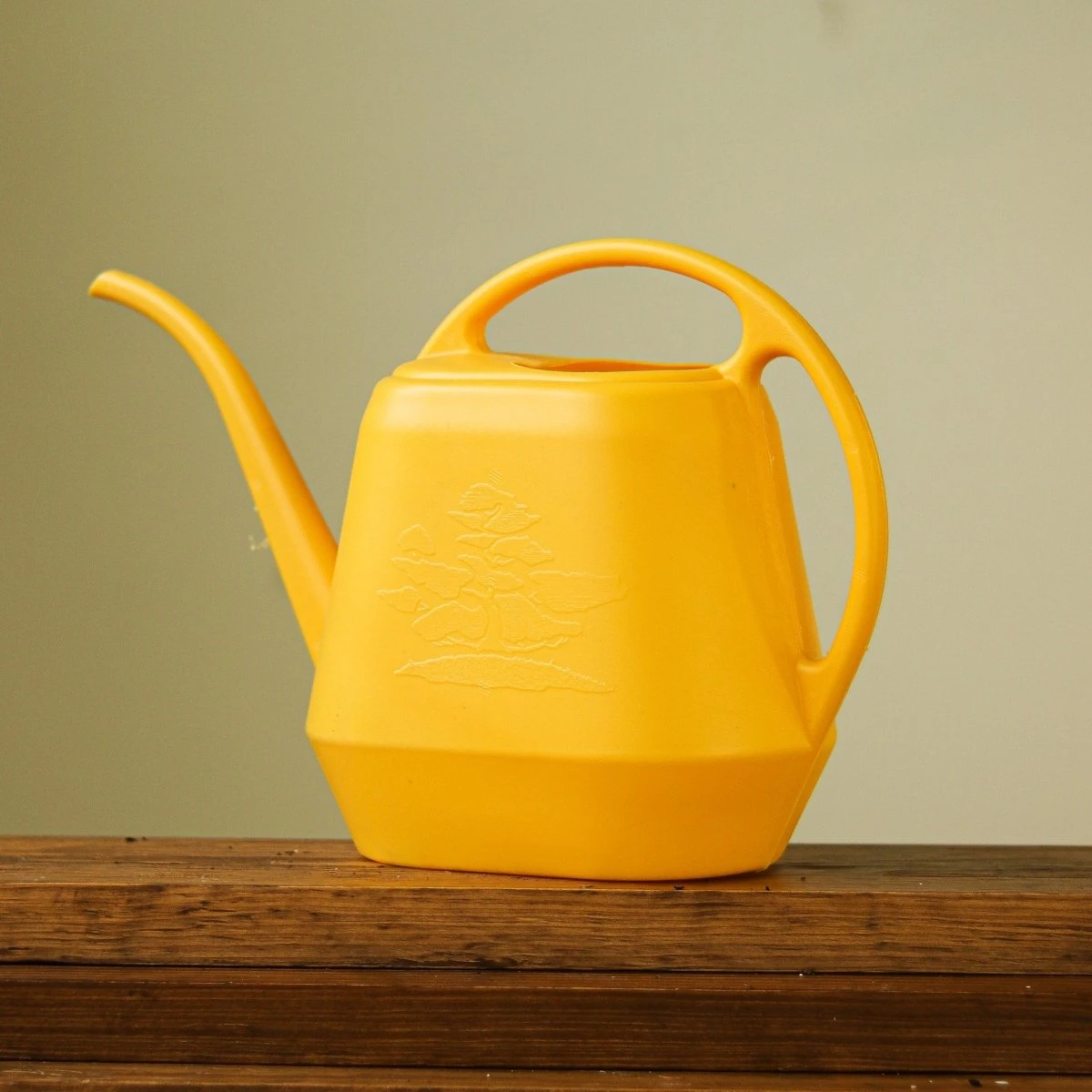 Watering Can Aqua Rite 1.2 Gal. (144 Oz) Earthy Yellow